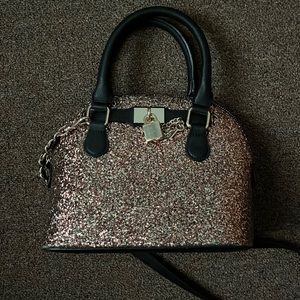 Gold Glitter Aldo Bag